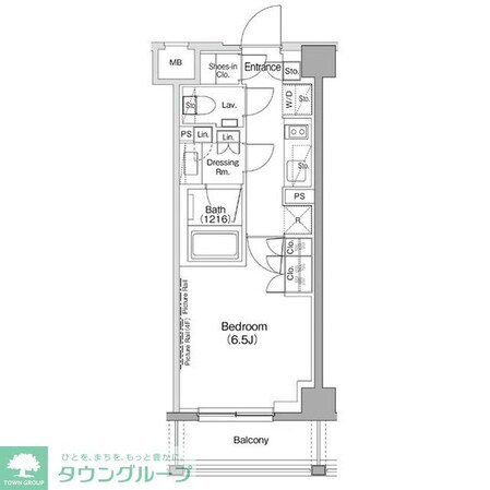ザ・パークハビオ神泉の物件間取画像